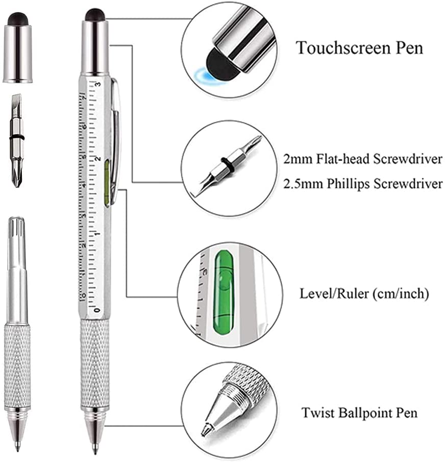 7 In 1 Multifunction Ballpoint - đánh giá và giá Office Technician